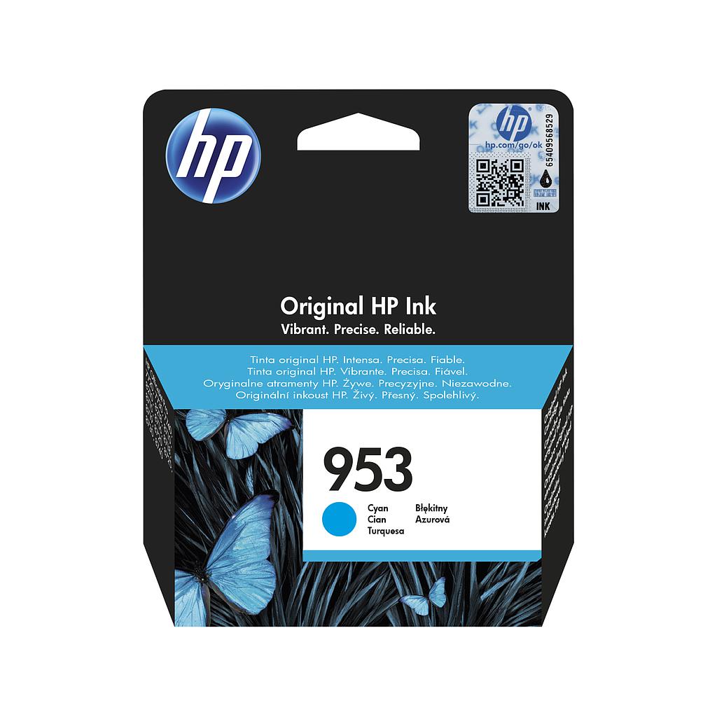HP ( HEWLETT PACKARD ) - INK-JET JET 953 OFFICEJET PRO 8210 / 8710 / 8725 CIAN 700 PAGINAS (Ref.F6U12AE)