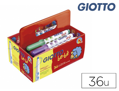 GIOTTO - Bebe SUPER SCHOOLPACK ROTUS PACK COLES 36U. (Ref.461200)