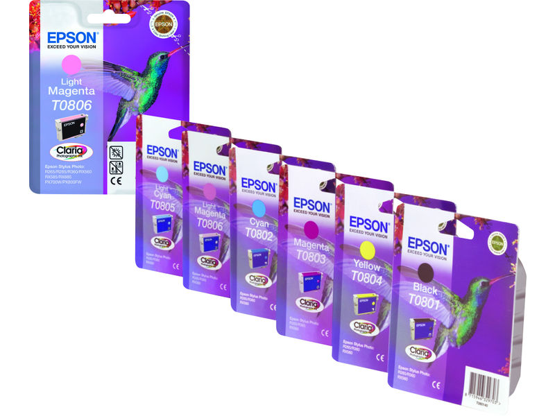 EPSON - Cartuchos ORIGINALES Inyección De Tinta T0792 Cyan (Ref.C13T07924010)