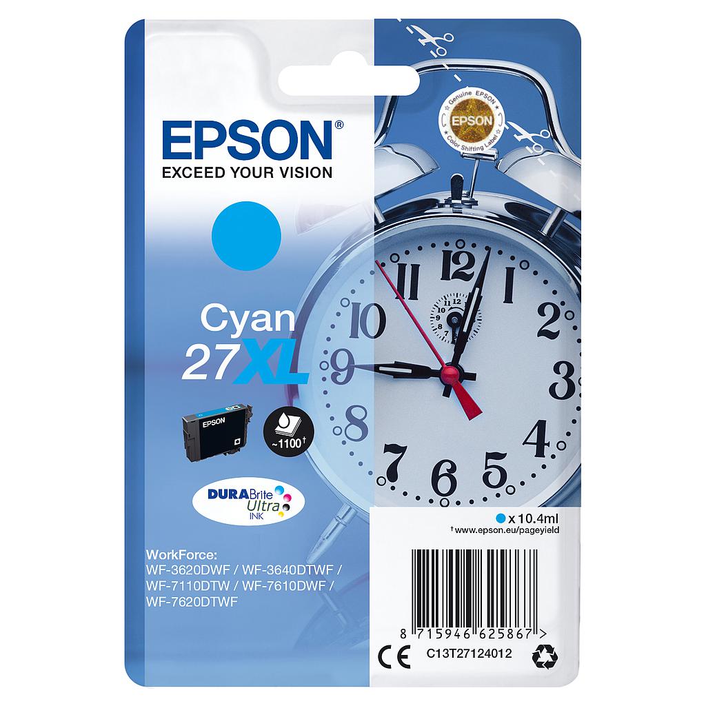 EPSON - Cartuchos ORIGINALES Inyección De Tinta INY CI 1100PG 27XL (Ref.C13T27124012)