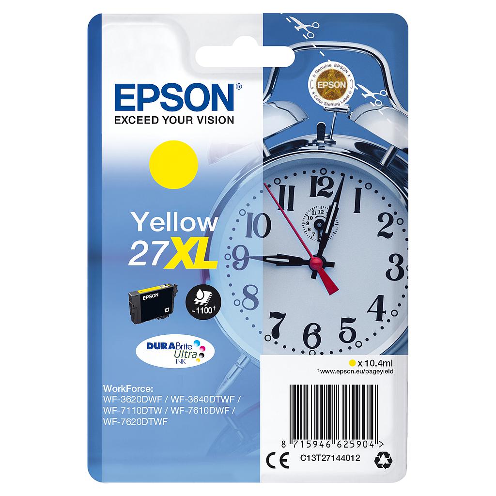 EPSON - Cartuchos ORIGINALES Inyección De Tinta INY AMA 27XL 1100P (Ref.C13T27144012)
