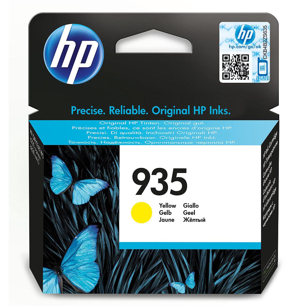 HP ( HEWLETT PACKARD ) - Cartuchos ORIGINALES Inyección De Tinta 935 OJP 6230 / 6830 AMARILLO - 400 PAG - (Ref.C2P22AE)
