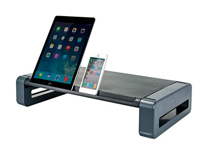 Q-CONNECT - SOPORTE DELUXE PARA MONITOR 48,6 X 27,6 X 9,6 CM (Ref.KF18640)