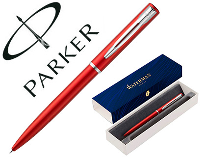 WATERMAN - BOLIGRAFO ALLURE LACA ROJA EN ESTUCHE DE REGALO (Ref.2068193)