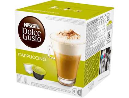 DOLCE GUSTO - CAFE CAPUCHINO MONODOSIS CAJA DE 8 UNIDADES (Ref.12352724)