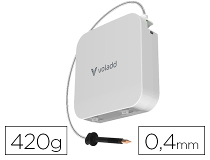 COLIDO - FILAMENTO + BOQUILLA 3D VOLADD PLA 0,4 MM FINE 420 GR NEGRO (Ref.TUM-FILMNE)