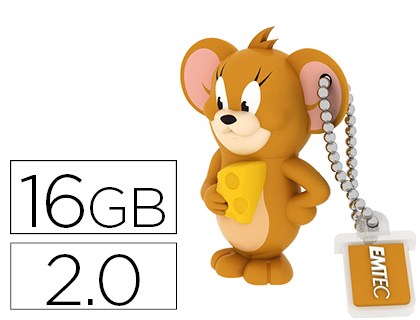 EMTEC - MEMORIA USB FLASH 16 GB 2.0 JERRY (Ref.ECMMD16GHB103)