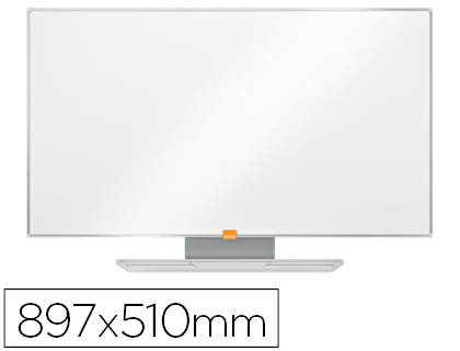 NOBO - PIZARRA BLANCA MAGNETICA ACERO VITRIFICADO WIDESCREEN 40&quot; CON BANDEJAS PARA ROTULADORES 510X15X898 MM (Ref.1905302)