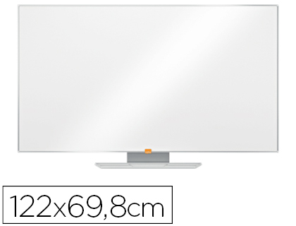 NOBO - PIZARRA BLANCA MAGNETICA ACERO VITRIFICADO WIDESCREEN 55&quot; CON BANDEJAS PARA ROTULADORES 698X15X1229 MM (Ref.1905303)
