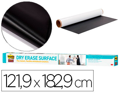 POST-IT - PIZARRA BLANCA POST IT SUPER STICKY ROLLO ADHESIVO REMOVIBLE 121,9X182,9 CM (Ref.7100134604)