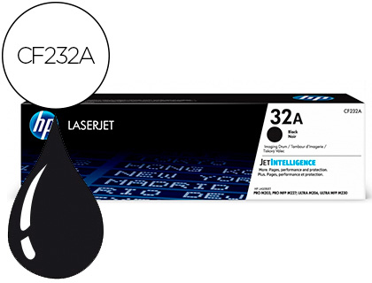 HP - TAMBOR DE IMAGEN 32A LASERJET PRO M203 / MFP M227 / ULTRA M206 / ULTRA MFP M230 NEGRO 23.000 PAG (Ref.CF232A)