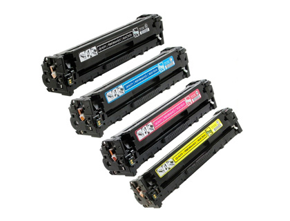 HP - TONER COMPATIBLE CLOVER LASERJET M251 MULTIPACK NEGRO / AMARILLO / CIAN / MAGENTA (Ref.CF210X/CF211A/CF213A/CF212A)