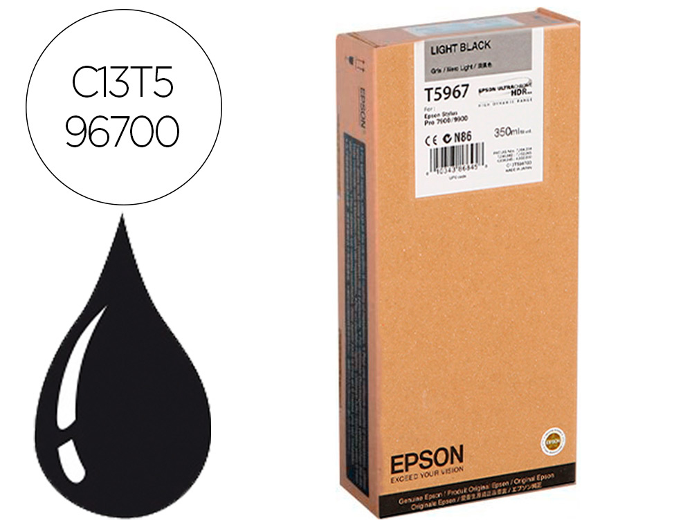 EPSON - Ink-jet gf stylus photo 7900/9900 gris (Ref. C13T596700)