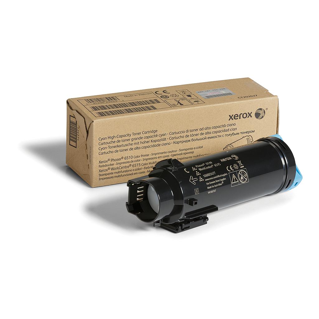 XEROX - Consumibles toner cian alta phaser 6510/ wc 651 (Ref. 106R03477)