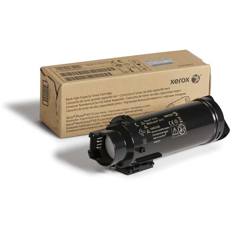 XEROX - Consumibles toner negro alta phaser 6510/ wc 65 (Ref. 106R03480)