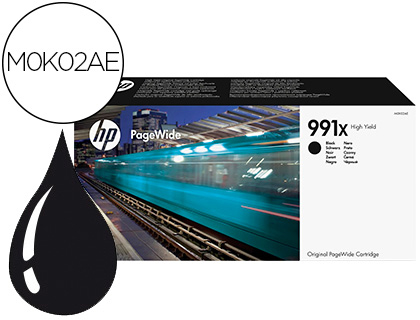 HP ( HEWLETT PACKARD ) - Ink-jet 991x pagewide 755dn/mfp 774dn/mfp 774dns/mfp779dn/mfp 779dns/p77740dw/p77750z/negro (Ref. M0K02AE)