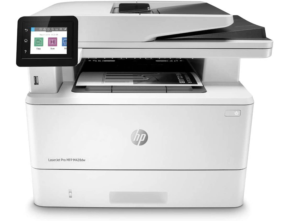 HP ( HEWLETT PACKARD ) - Equipo multifuncion laserjet pro mfp m428dw 38 ppm usb wifi ethernet duplex 512mb escaner copiadora (Ref. W1A28A) (Canon L.P.I. 5,25€ Incluido)