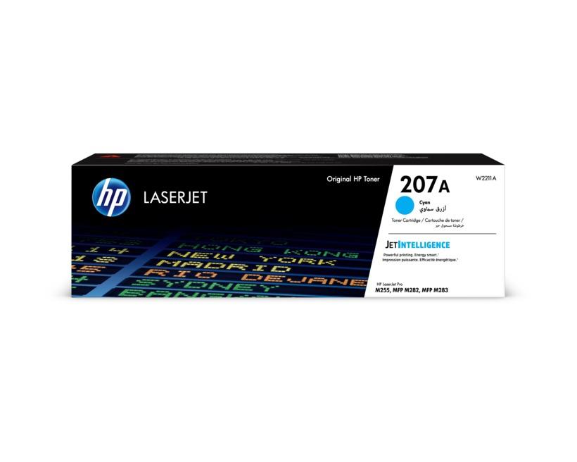 HP ( HEWLETT PACKARD ) - Toner 207a laserjet pro m255dw / m255nw / m282nw / m283fdn cian 1250 paginas (Ref. W2211A)
