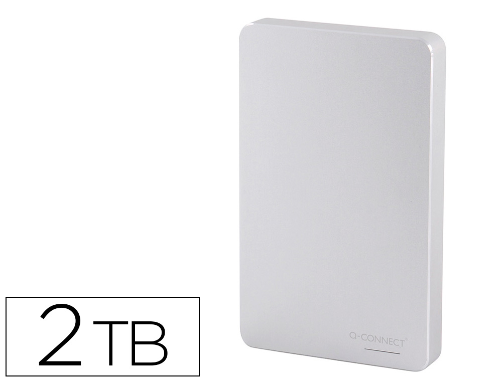 Q-CONNECT - Disco duro 2,5\&quot; externo 2tb usb 3.0 sata (Ref. KF18084)