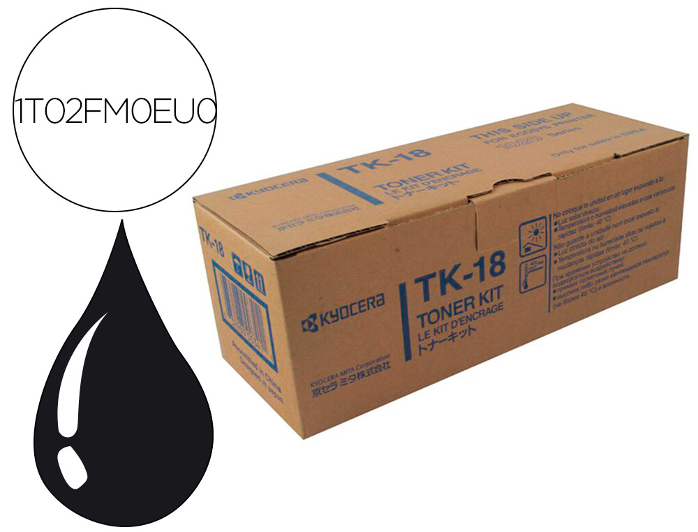 KYOCERA MITA - KYOCERA - Toner tk18 -mita fs-1118mfp / 1020d (Ref. 1T02FM0EU0)