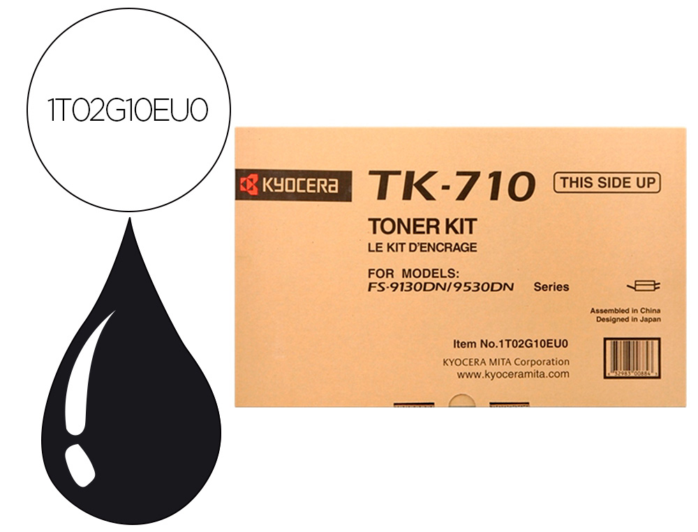 KYOCERA MITA - KYOCERA - Toner tk-710 -mita fs-9130dn / 9530dn (Ref. 1T02G10EU0)