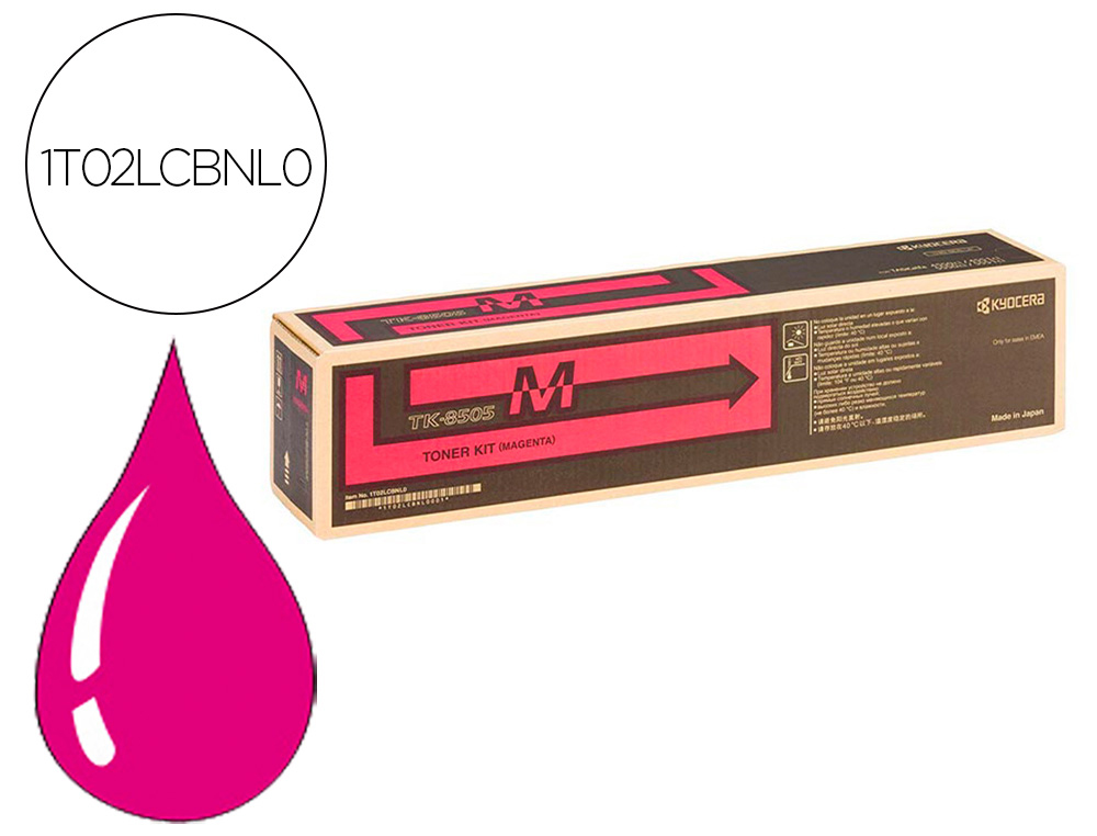 KYOCERA MITA - KYOCERA - Toner -mita toner magenta tk8505m (Ref. 1T02LCBNL0)