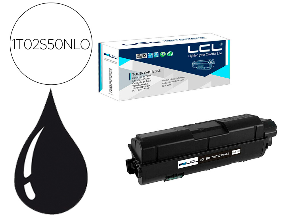 KYOCERA MITA - Toner TK-1170 Ecosys M2040dn / m2540dn / m2640idw NEGRO 7200 paginas (Ref.1T02S50NL0)