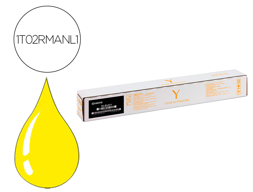 KYOCERA MITA - KYOCERA - Toner tk-8525y amarillo para taskalfa 4052ci (1t02rmanl0) (Ref. 1T02RMANL1)