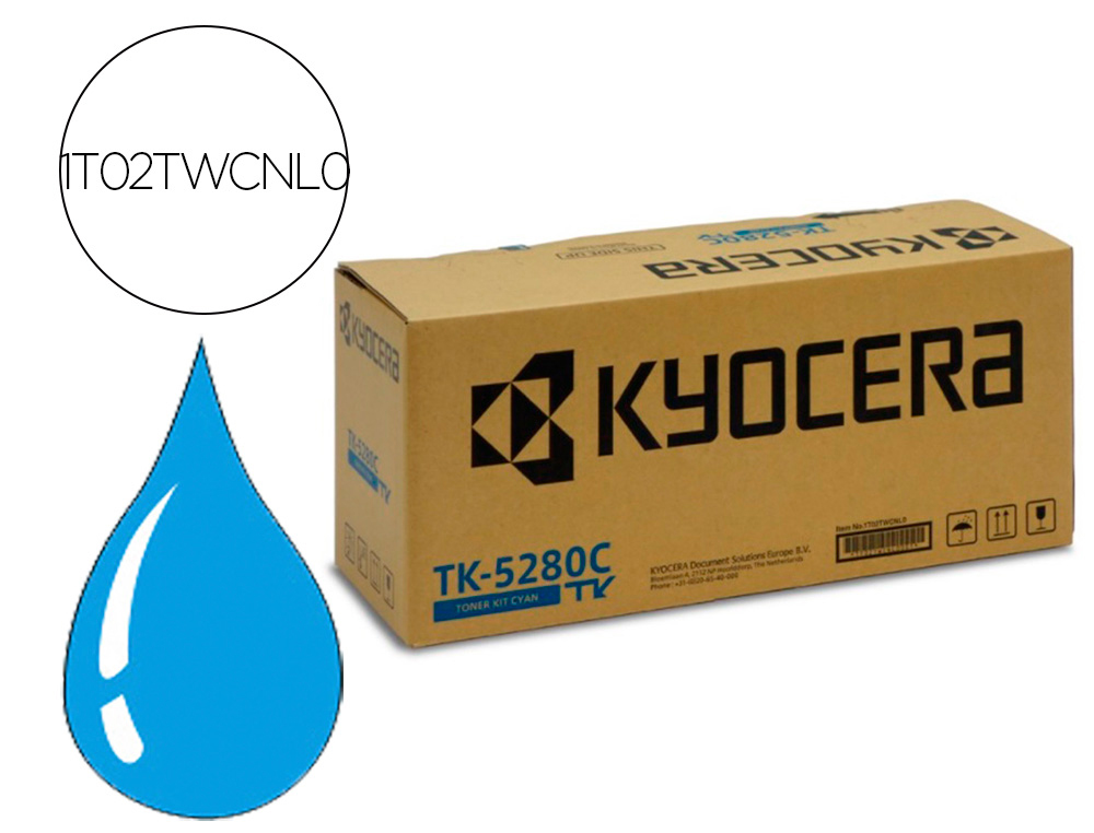 KYOCERA MITA - KYOCERA - Toner tk5280c cian para ecosysm6235 / 6635cidn (Ref. 1T02TWCNL0)