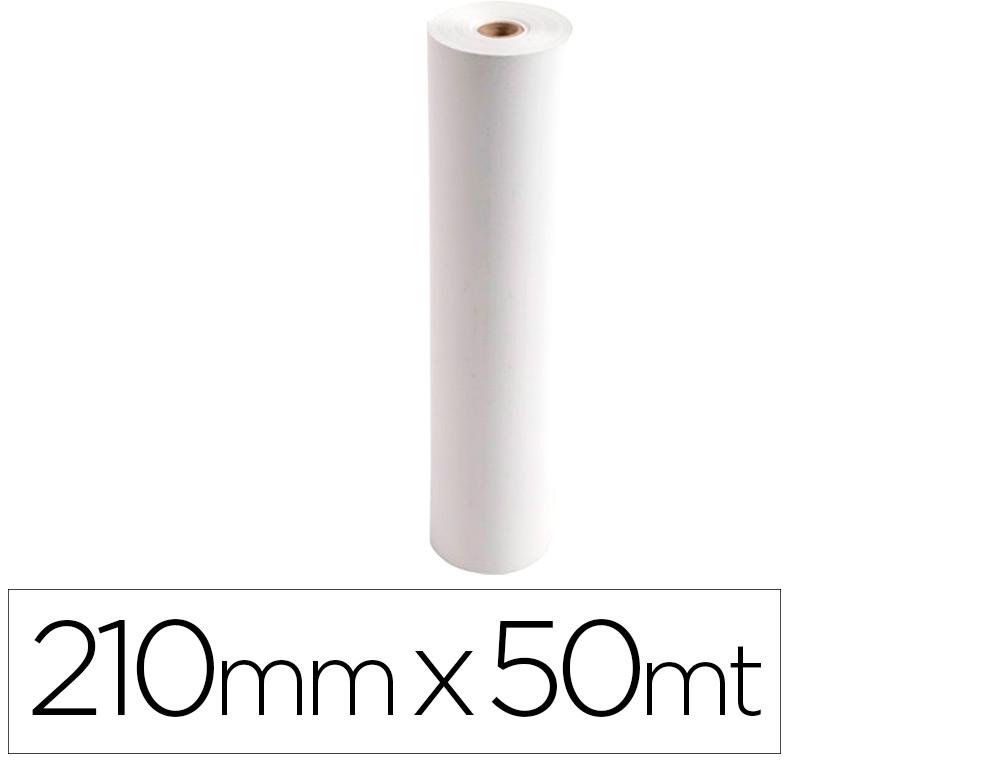 EXACOMPTA - Rollo papel fax 210 mm x 50 mt (Ref. 40925E)