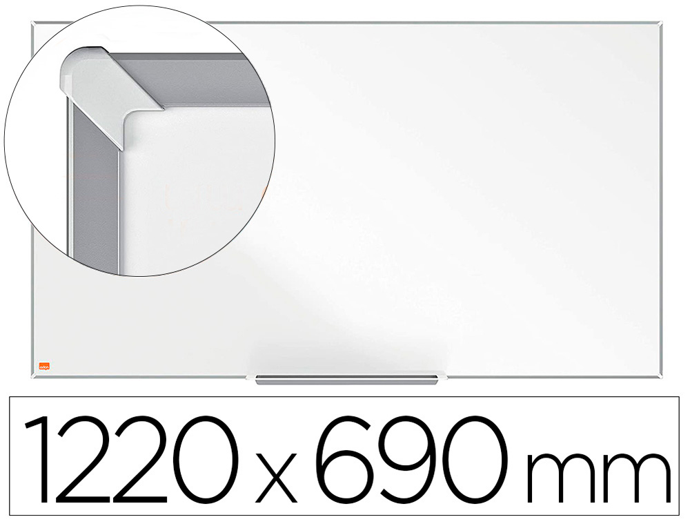 NOBO - Pizarra blanca ip pro 55\&quot; lacada magnetica 1220x690 mm (Ref. 1915255)