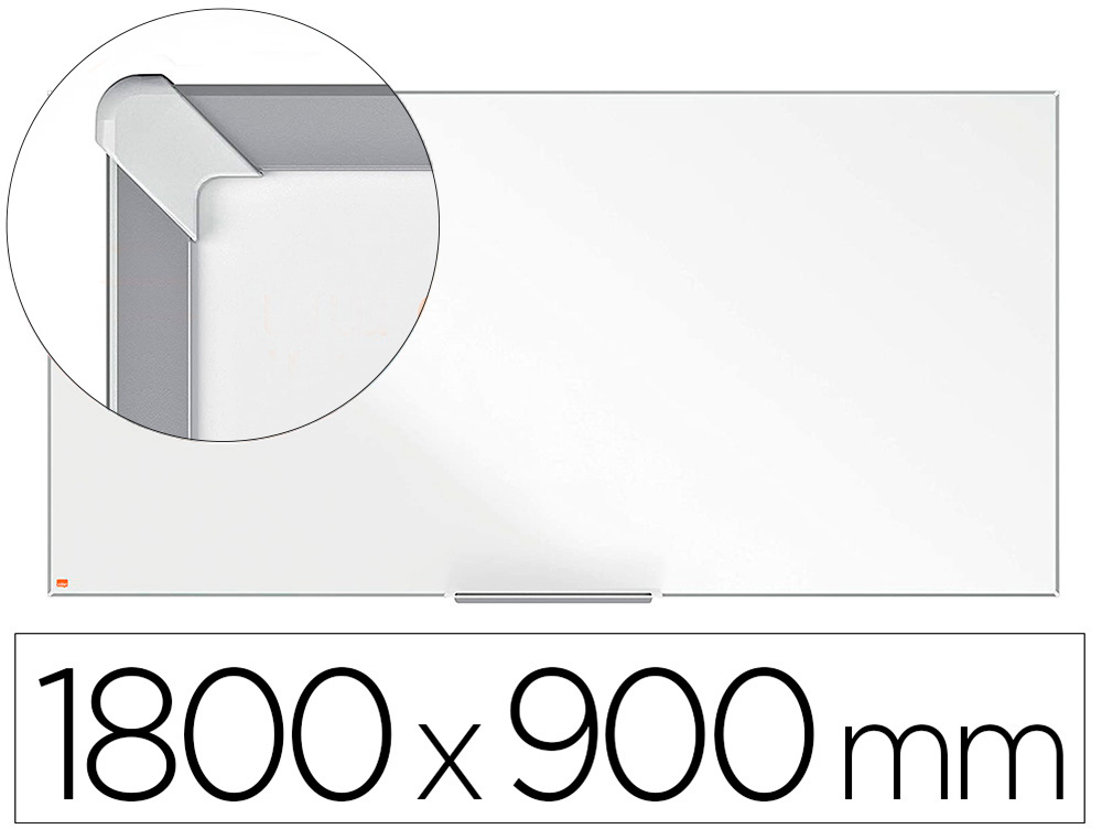 NOBO - Pizarra blanca nano clean ip pro lacada magnetica 1800x900 mm (Ref. 1915405)