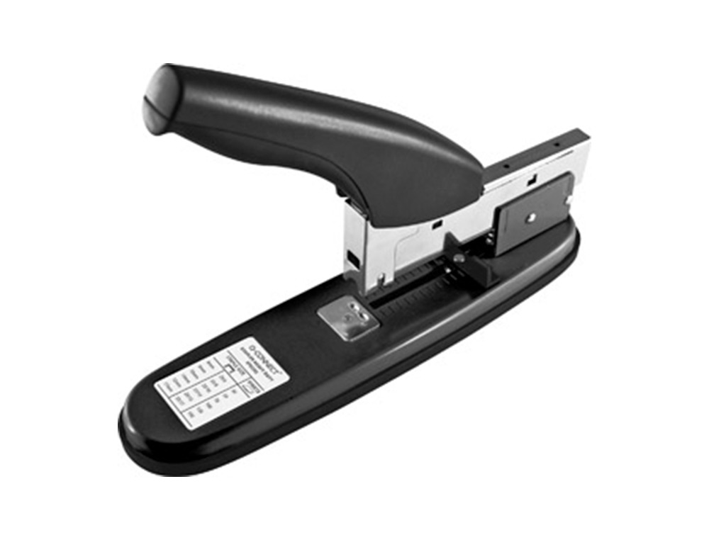 Q-CONNECT - Grapadora kf02293 metalica capacidad 150 hojas color negro (Ref. KF02293)