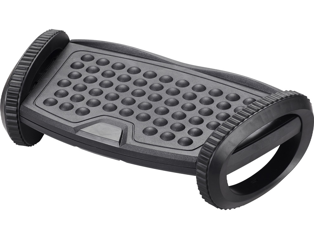 Q-CONNECT - Reposapies con funcion de balanceo 2 alturas 417x225x135 mm (Ref. KF17987)