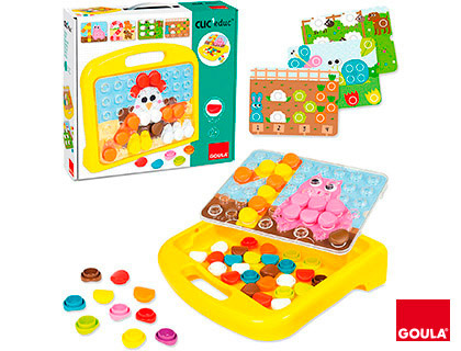GOULA - Juego didactico clic edu granja (Ref. 53443)