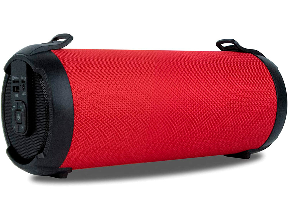 NGS - Altavoz bluetooth roller tempo portatil de 20w compatible con tecnologia tws usb sd aux in autonomia 7 (Ref. ROLLERTEMPORED)
