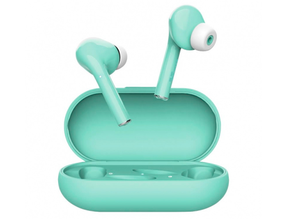 TRUST - Auricular nika inalambrico bluetooth con estuche de carga color turquesa (Ref. 23703)