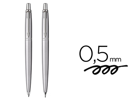 PARKER - Juego jotter duo acero ct boligrafo + portaminas (Ref. 2093256)