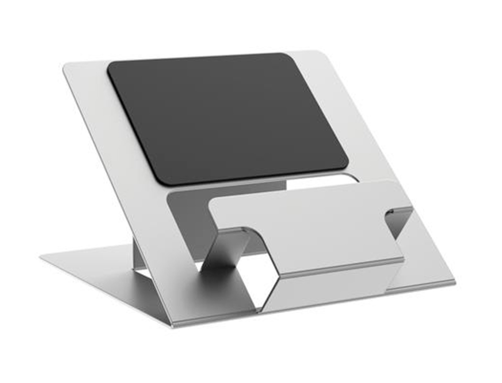 FELLOWES - Soporte hylyft para portatil plegable aluminio ajustable 6 alturas (Ref. 5010501)