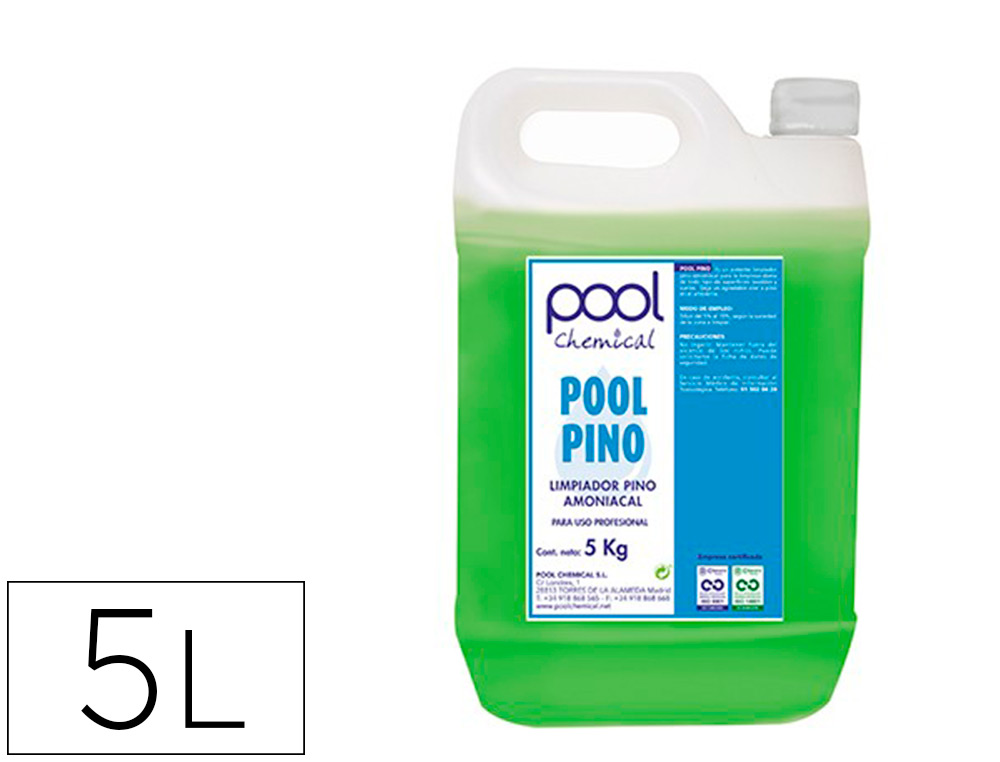 DAHI - Limpiador amoniacal aroma pino garrafa 5 litros (Ref. PCH400)