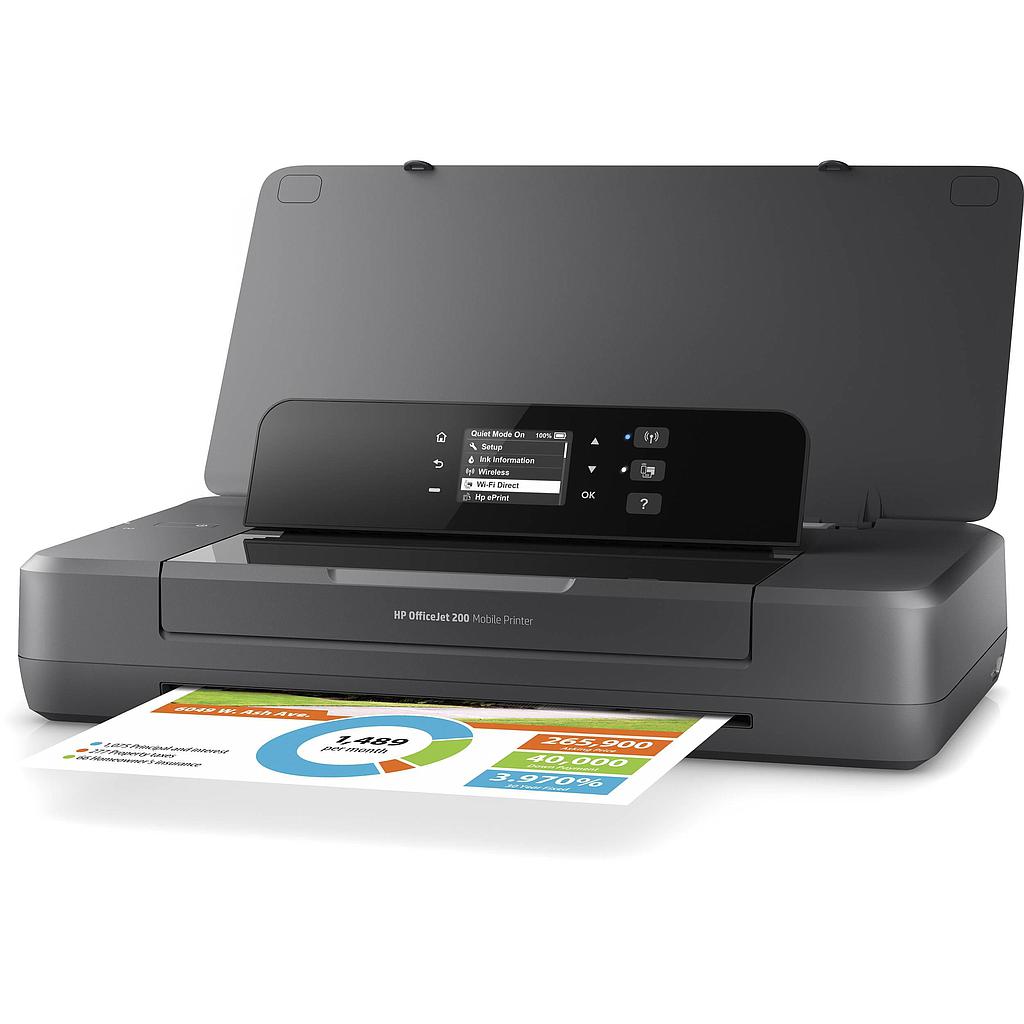 HP - IMPRESORA PORTATIL OFFICEJET 200 (Incluye Canon LPI de 4,5 €) (Ref.CZ993A)
