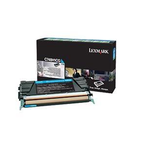 LEXMARK - C748 CARTUCHO DE TÓNER CIAN ALTO RENDIMIENTO RETORNABLE (Ref.C748H1CG)