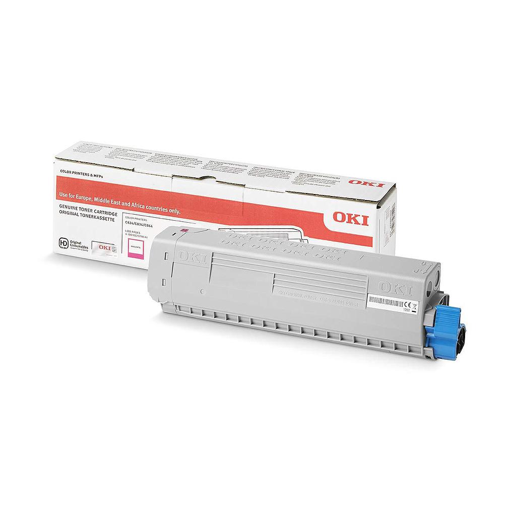 OKI - TONER MAGENTA C824, 834, 844 (Ref.47095702)
