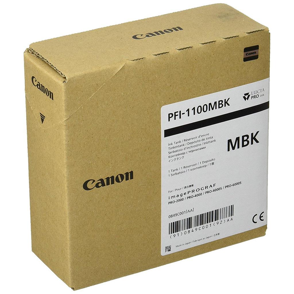 CANON - TINTA NEGRO IPF PRO2000/4000/4000S/6000S - PFI-1100MBK (Ref.0849C001AA)