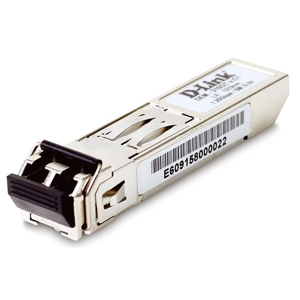 D-LINK - MÓDULO MINI-GBIC 1 PUERTO LC 1000BASELX MONOMODO 33V HASTA 10 KM (Ref.DEM-310GT)