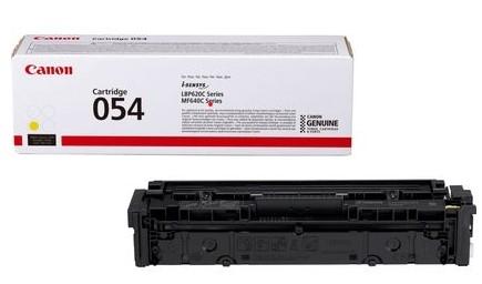 CANON - TONER 054 LBP622, MF641 / I-SENSYS LBP621 / 623 / 641 / 643 / 645 / 622 AMARILLO 1200 PAGINAS (Ref.3021C002)