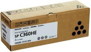 RICOH - CARTUCHO DE TÓNER NEGRO SPC360HE (Ref.408184)