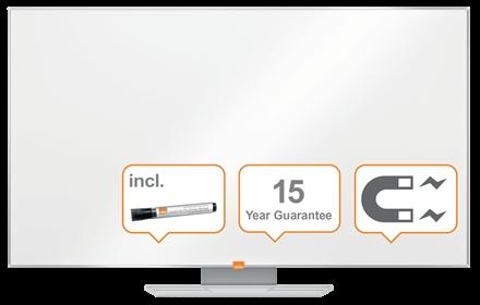 NOBO - PIZARRA BLANCA NANO CLEAN MAGNETICA ACERO WIDESCREEN 55&quot; BANDEJAS PARA ROTULADORES 698X15X1229 MM (Ref.1915372)