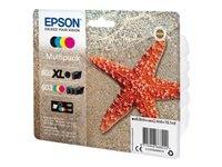 EPSON - TINTA BK/C/M/Y MULTIPACK XP-2100, 3100, 4100 / WF-2830DWF, 2850DWF - 603 XL (Ref.C13T03A94010)