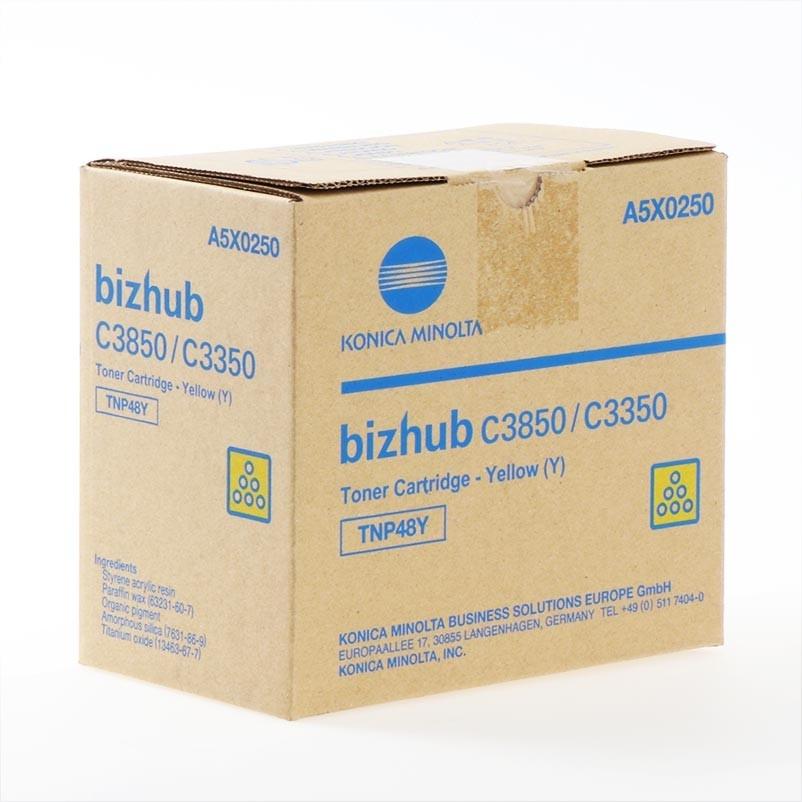KONICA MINOLTA - KONICA-MINOLTA TONER AMARILLO C3850, 3350 - TNP-48Y (Ref.A5X0250)